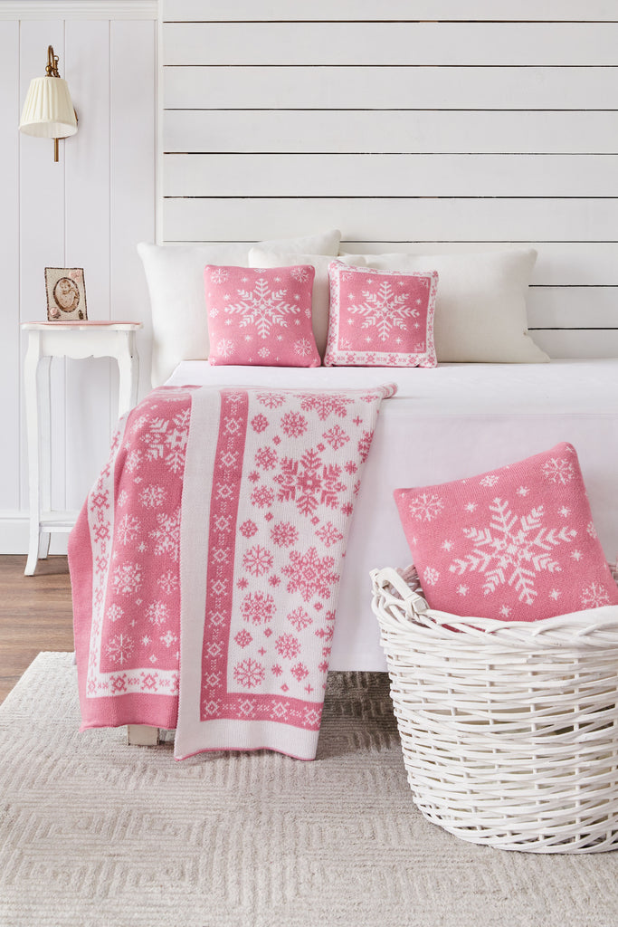 Pink Snowflakes